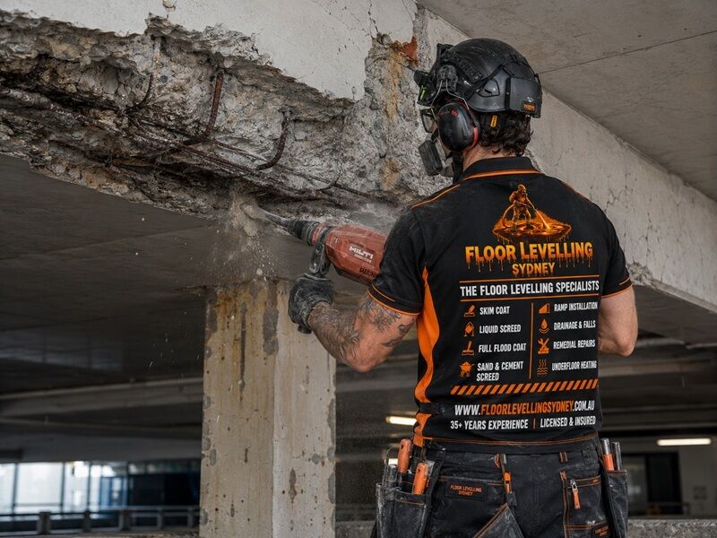 Concrete Cancer Repairs - Service Box - Floor Levelling Sydney
