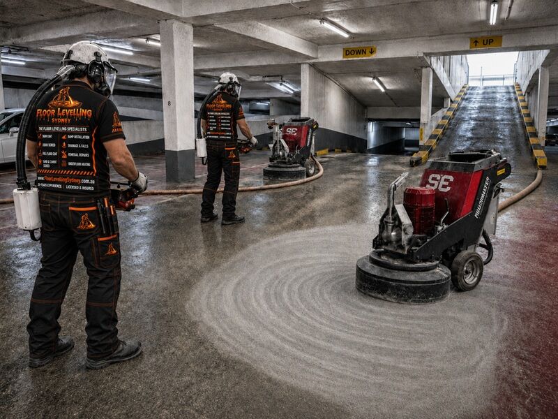 Concrete Grinding Sydney - Service Box - Floor Levelling Sydney