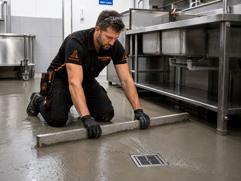 Drainage And Falls For Wet Areas - Service Box - Floor Levelling Sydney