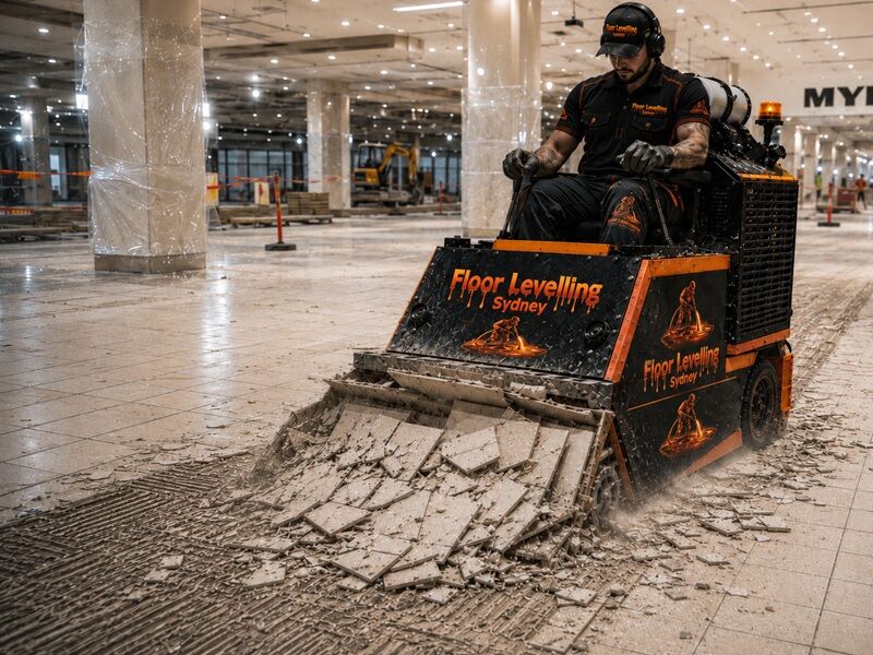 Flooring Removal Sydney - Service Box - Floor Levelling Sydney