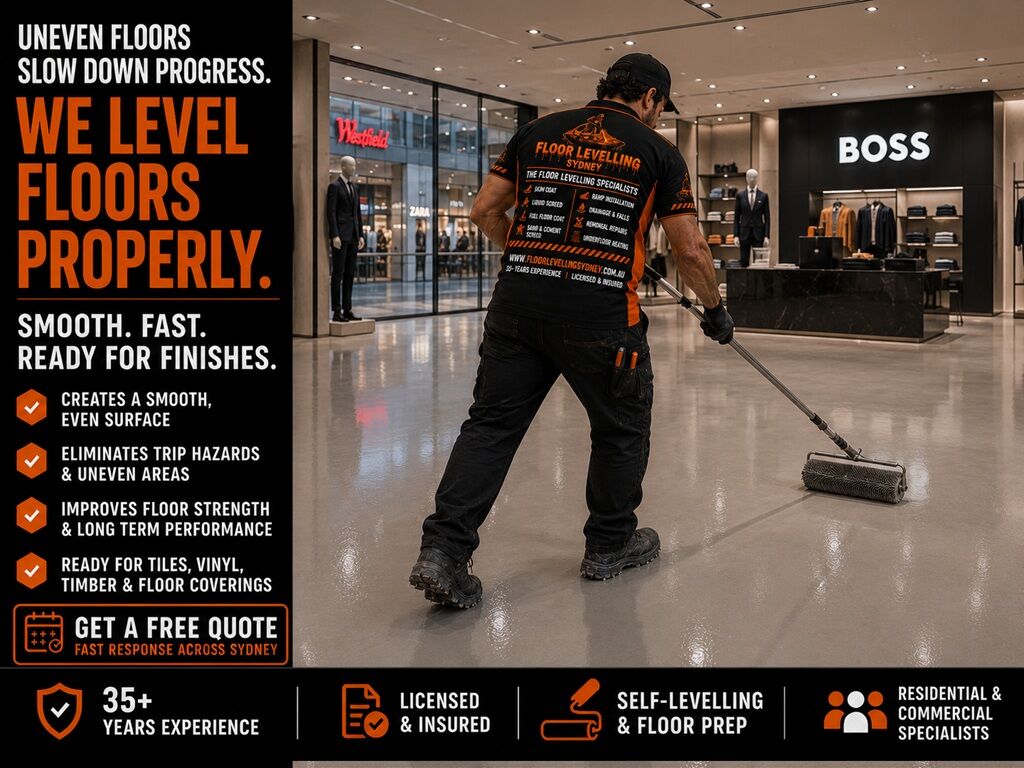 Free Quotes - Floor Levelling Sydney
