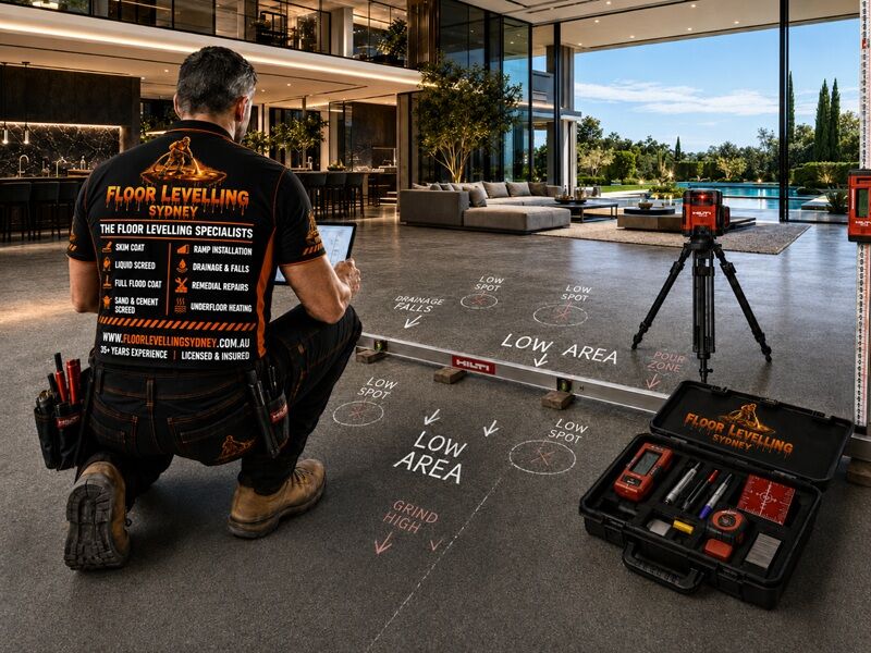 Free Site Inspections Sydney Service Box Floor Levelling Sydney
