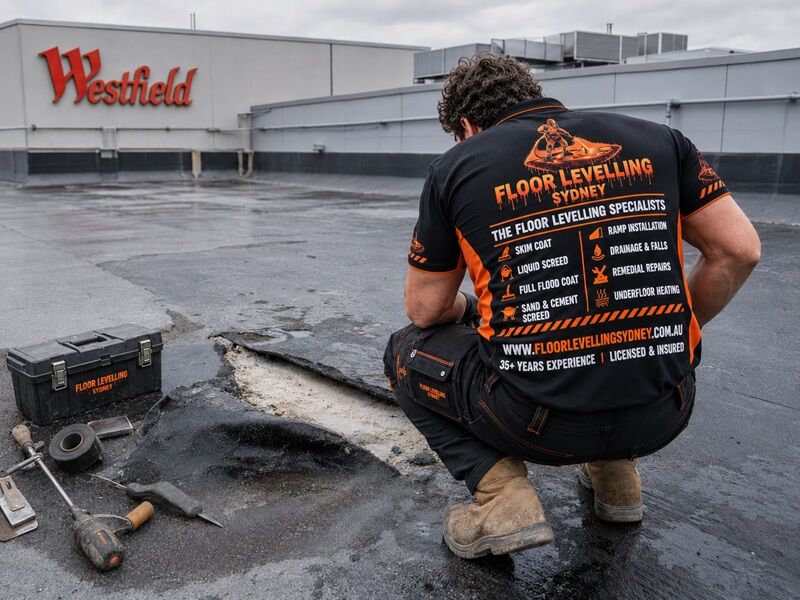 Waterproofing Repairs Sydney - Service Box - Floor Levelling Sydney